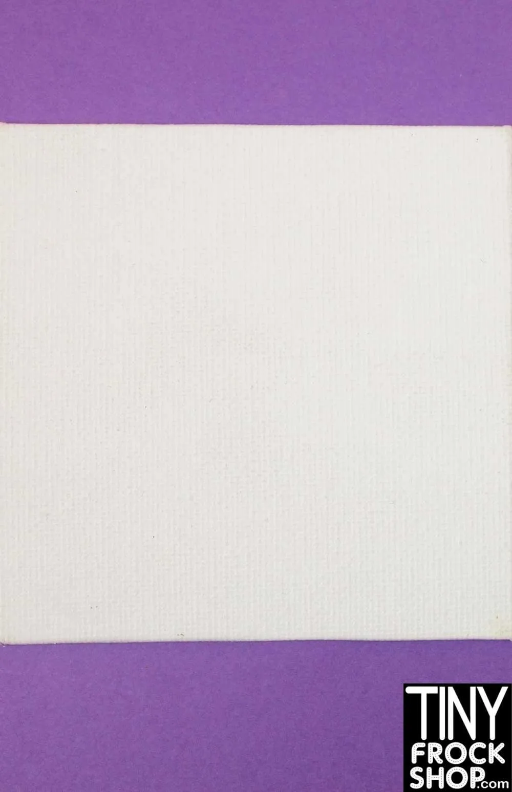 12" Fashion Doll Blank Flat Art Canvases with Easel
