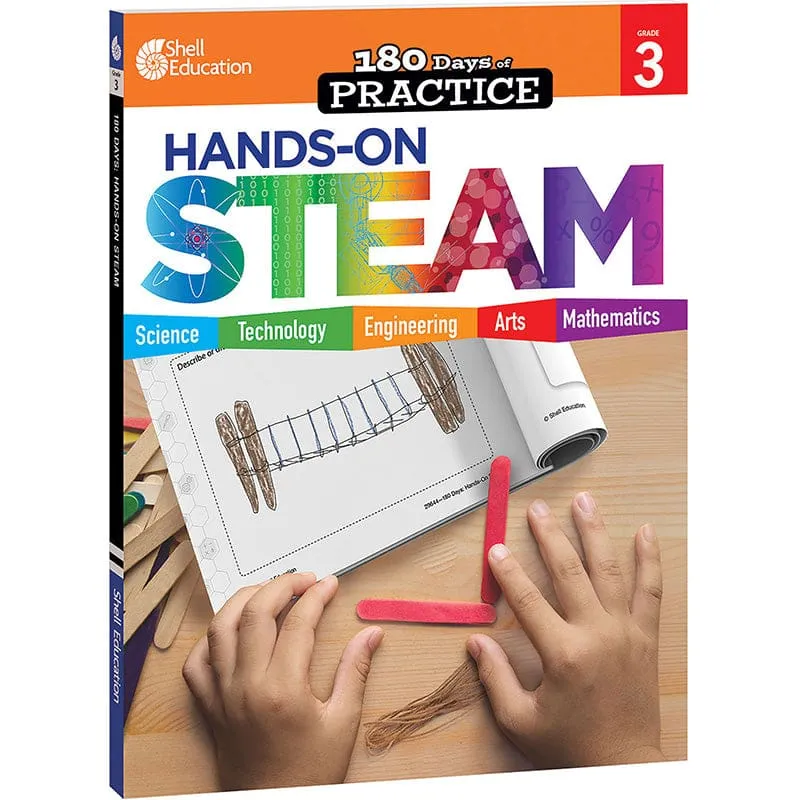 180 Days Hands-On Steam Grade 3 (Pack of 2)