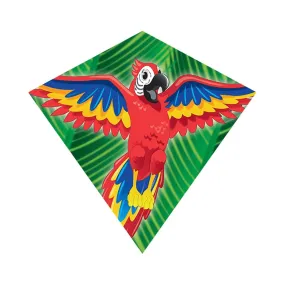 18" Mini Diamond Nylon Kite - Macaw