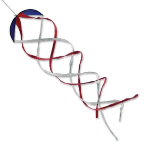 22in Patriotic Hypno Twister Kite Tail