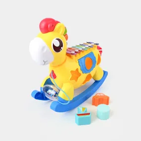 5 in 1 Rocking Horse Xylophone