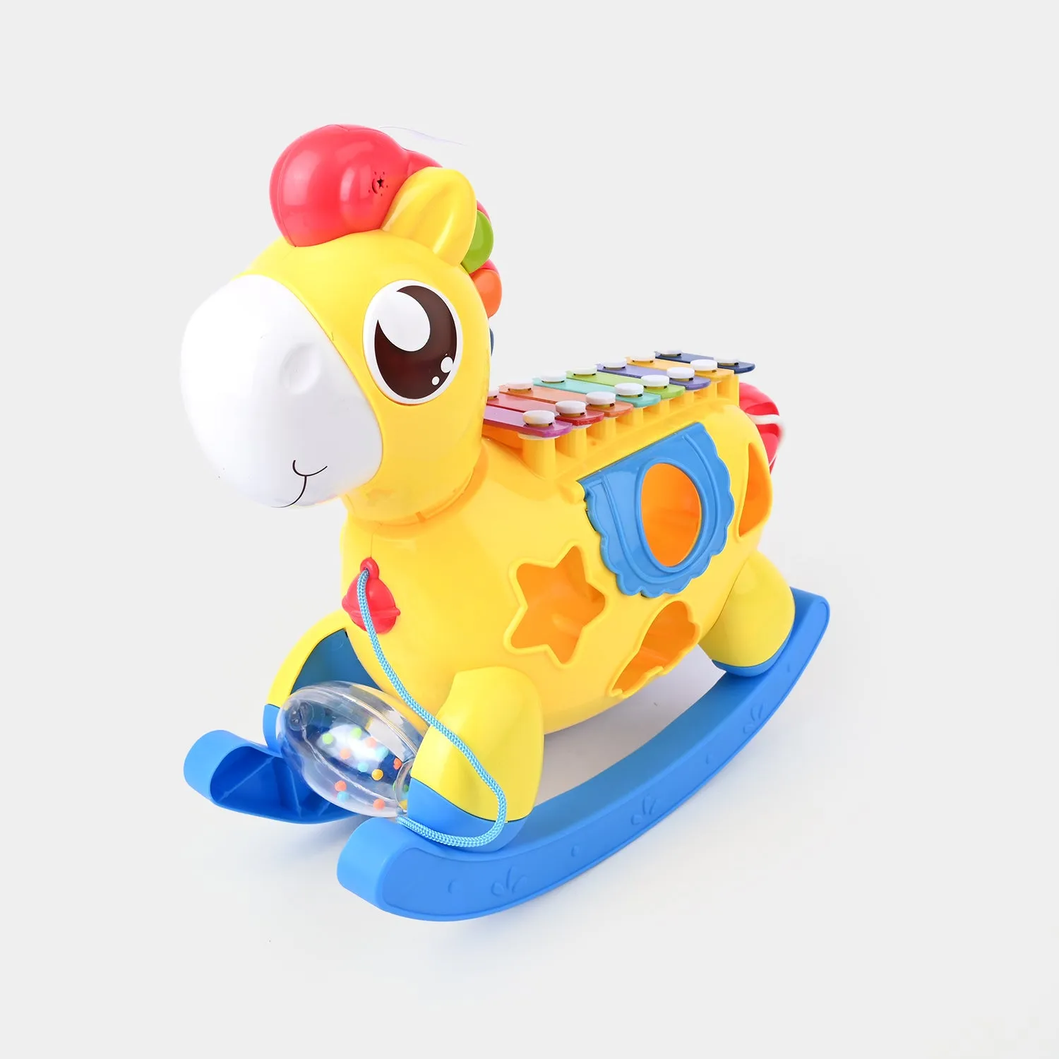 5 in 1 Rocking Horse Xylophone