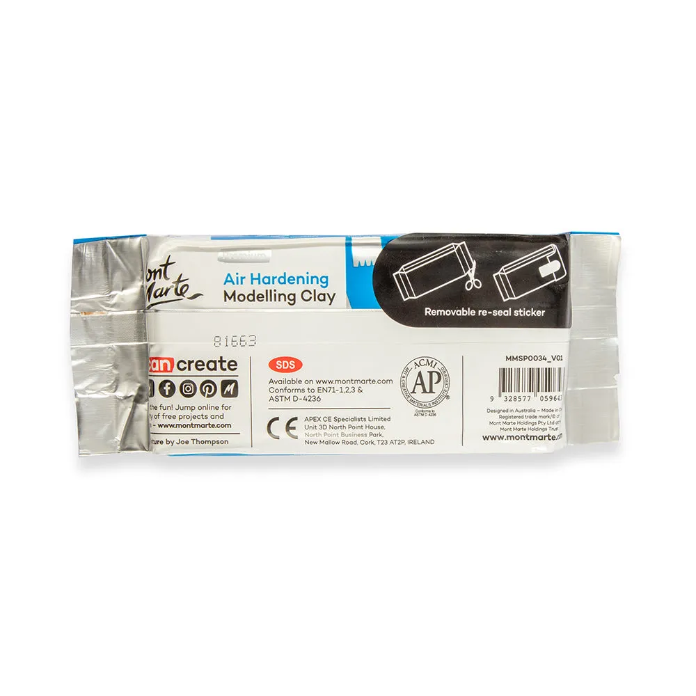 Air Hardening Modelling Clay Premium 500g (1.1lb) - Grey