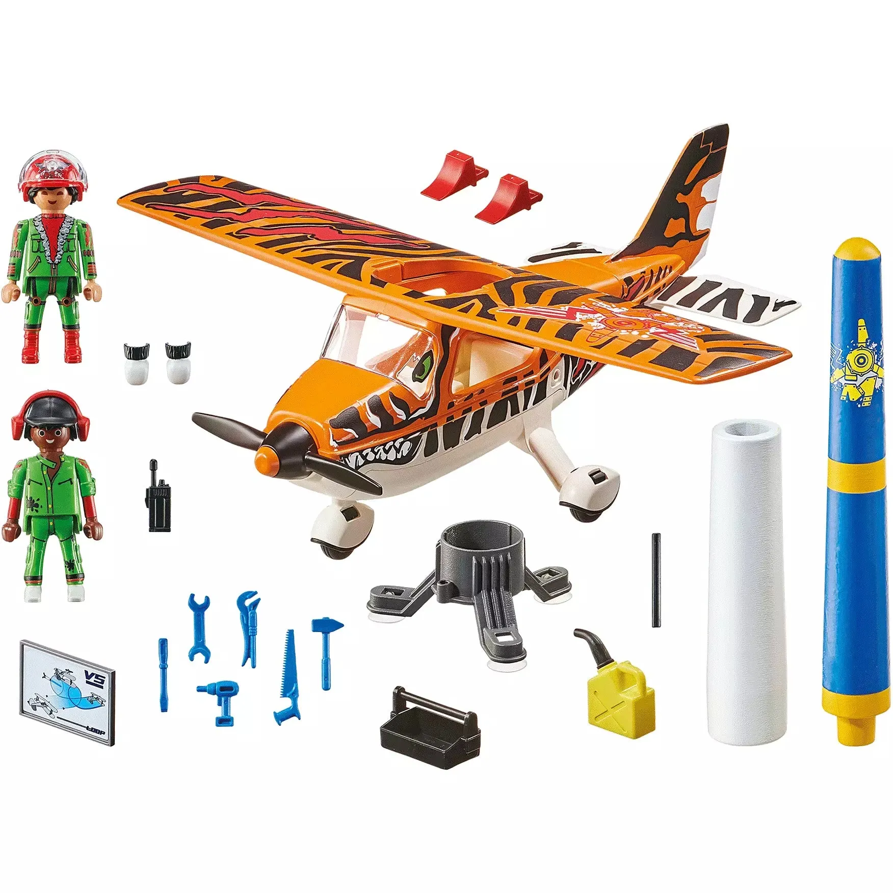 Air Stunt Show Tiger Propeller Plane 70902