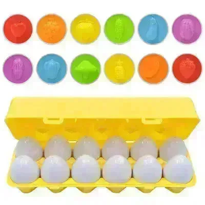 Baby Learning Educational Toy Smart Egg Toy Games Shape Matching Sorters Toys Montessori Eggs Toys For Kids Children