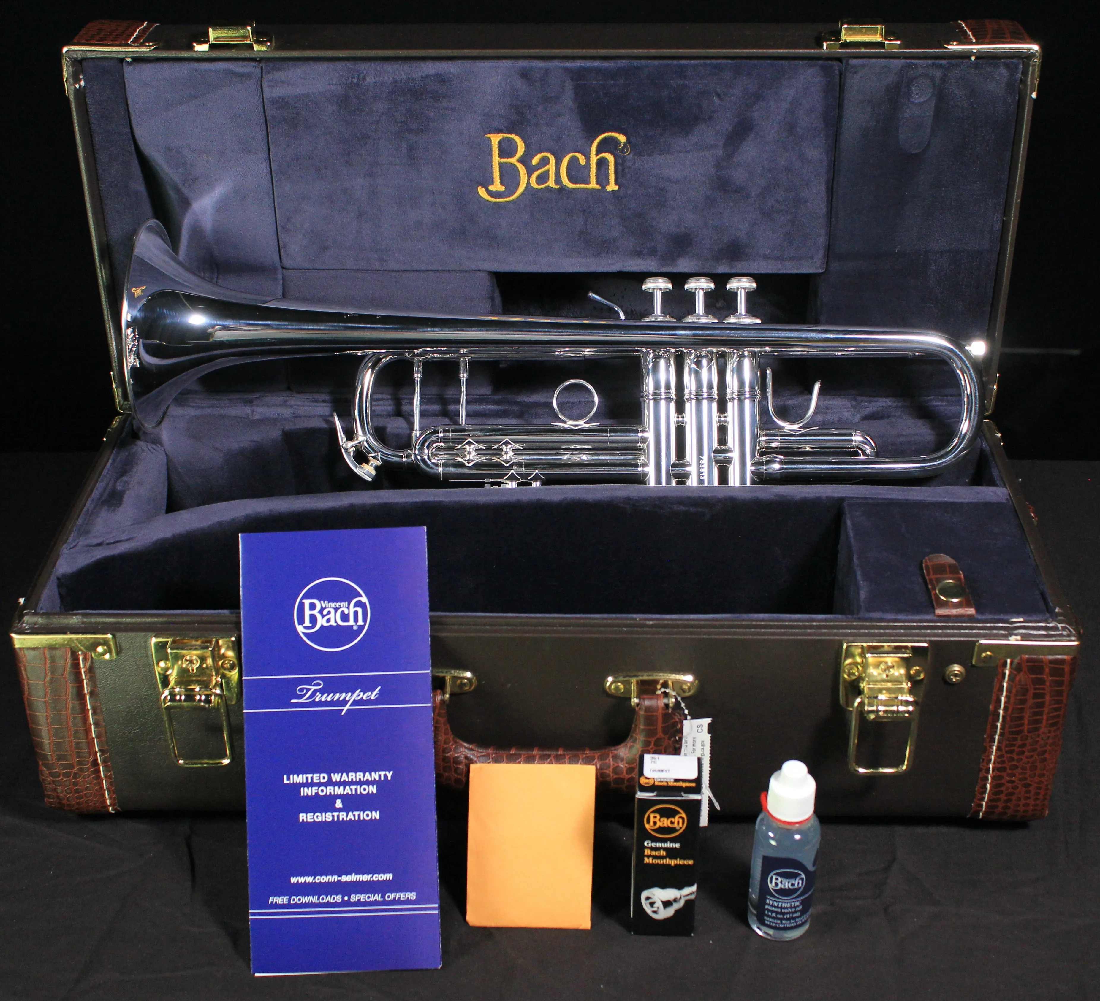 Bach Stradivarius LT180S37 Lightweight Professional Bb Trumpet (Silver Plated)