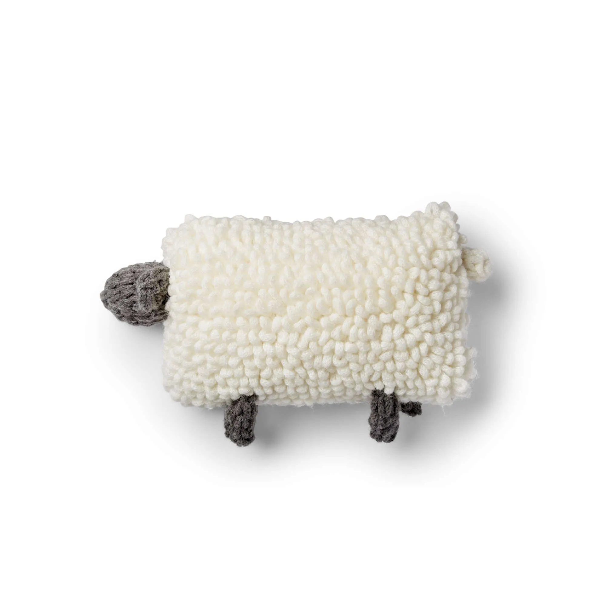 Bernat Craft Alize EZ Loopy Sheep Pillow