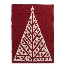 Bernat Craft EZ Graph It Holiday Tree Blanket