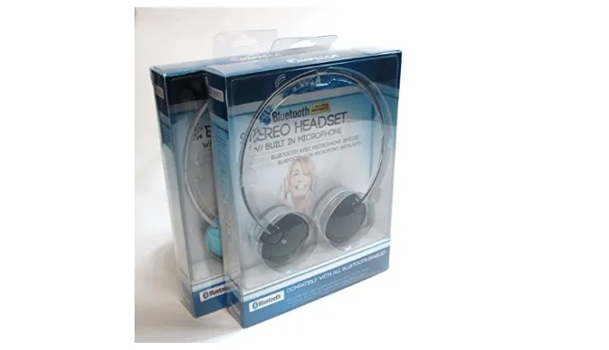 Bluetooth Stereo Headset with Built-In Microphone