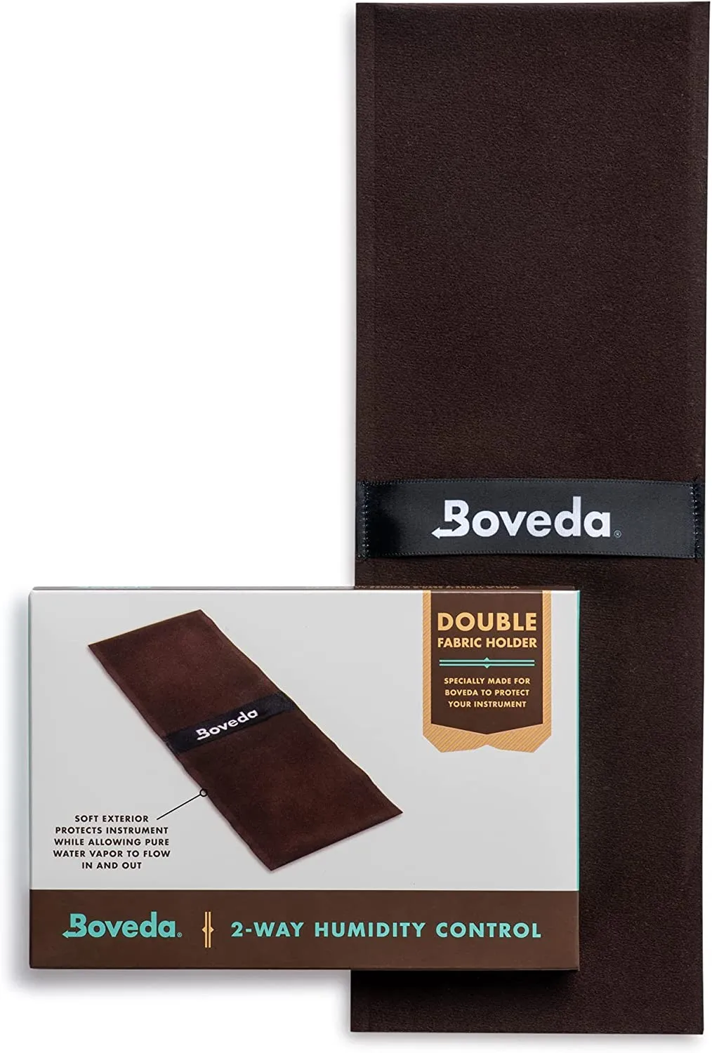 Boveda BVGH2-1P Double-Sleeve Fabric Holder for 49% RH 2-Way Humidity Control