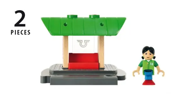 BRIO Destination - Record & Play Train Platform 33840