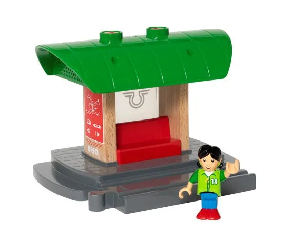 BRIO Destination - Record & Play Train Platform 33840