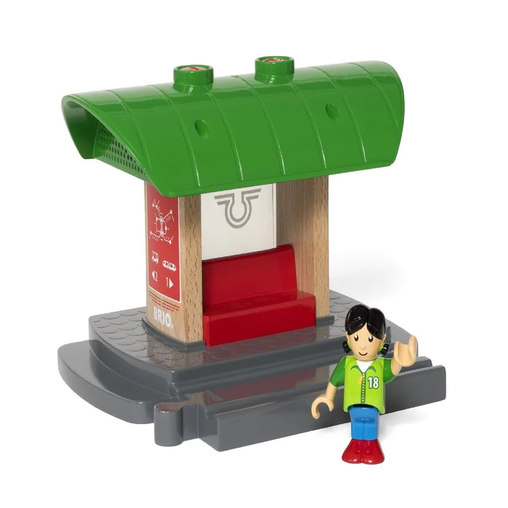 BRIO Destination - Record & Play Train Platform 33840