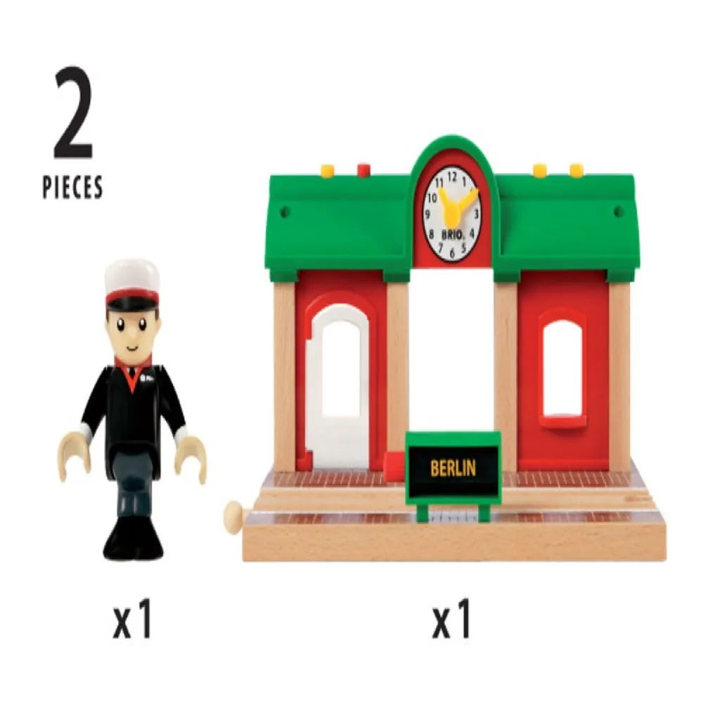 BRIO Destination - Record and Play Station 3 pieces 33578
