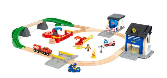 Brio Rescue Team Train Set 36025