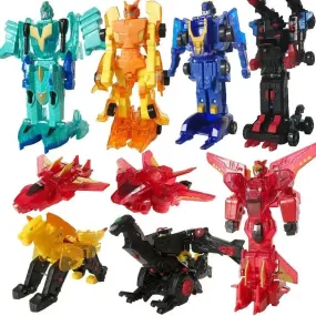 Burst Speed Wild Merge Transforming Robot Car - 2-in-1 Action Figure for Dynamic Play