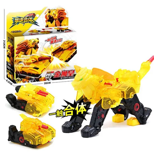 Burst Speed Wild Merge Transforming Robot Car - 2-in-1 Action Figure for Dynamic Play