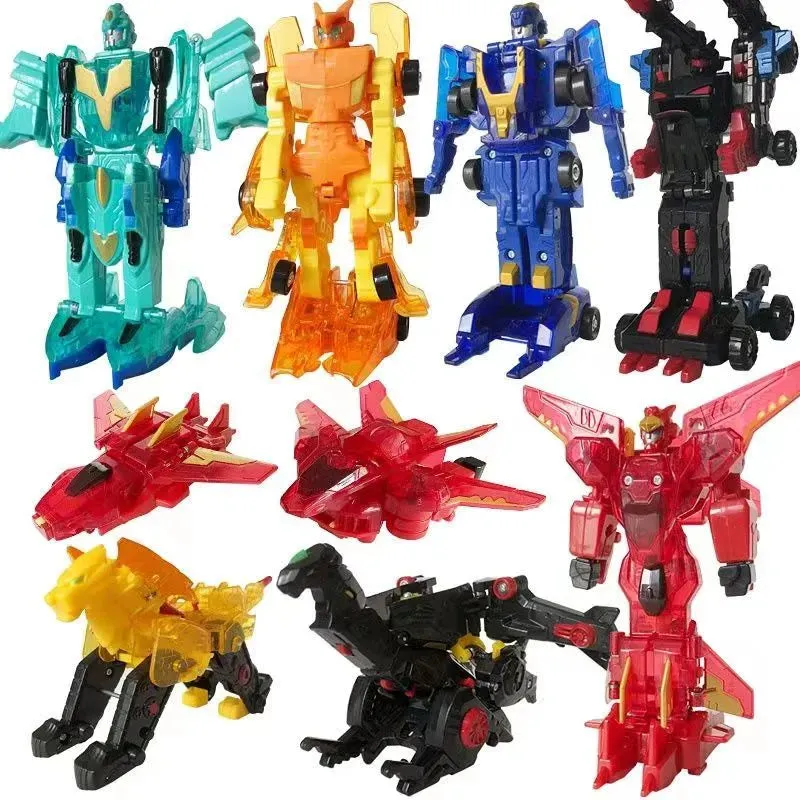 Burst Speed Wild Merge Transforming Robot Car - 2-in-1 Action Figure for Dynamic Play