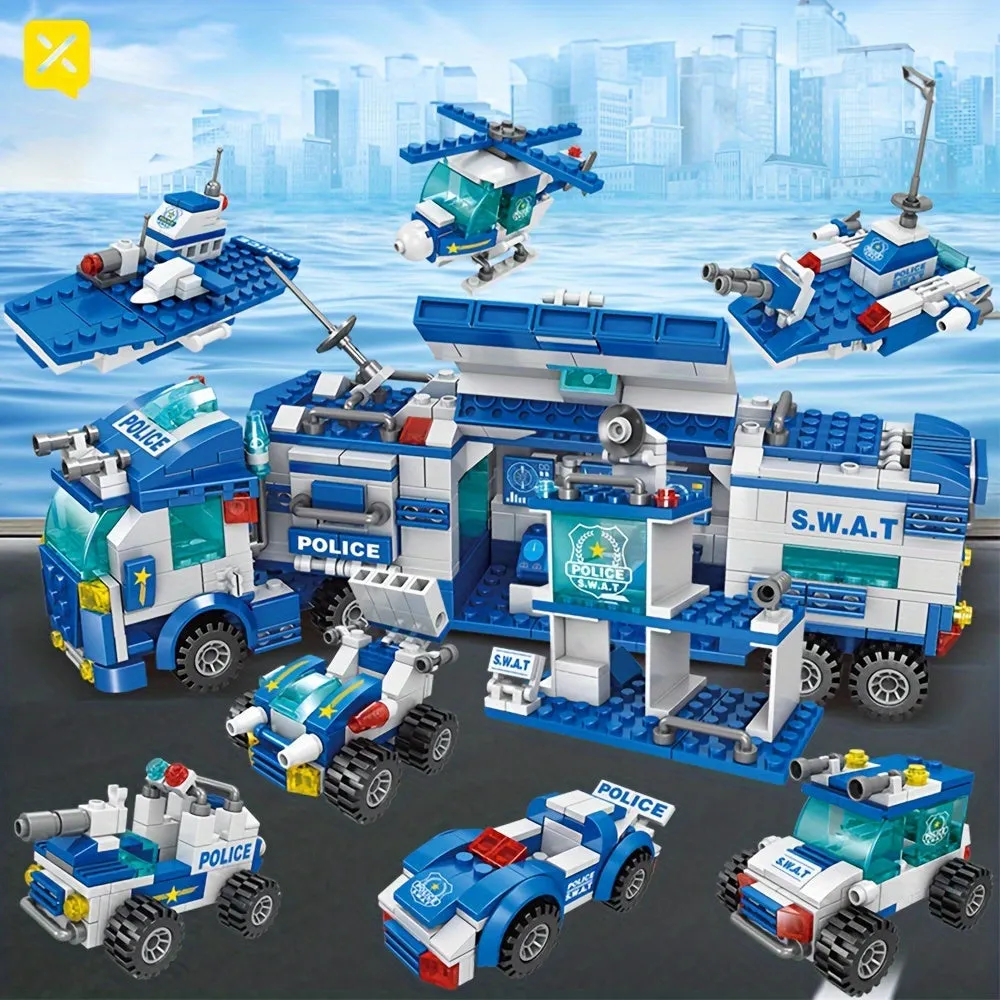 City Police Adventure Building Blocks Set