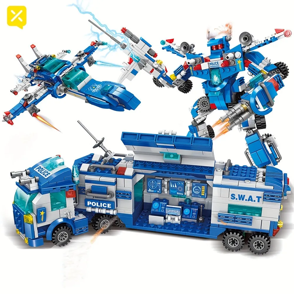 City Police Adventure Building Blocks Set