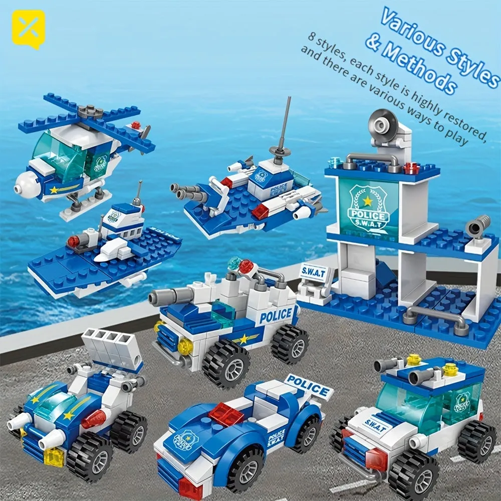 City Police Adventure Building Blocks Set