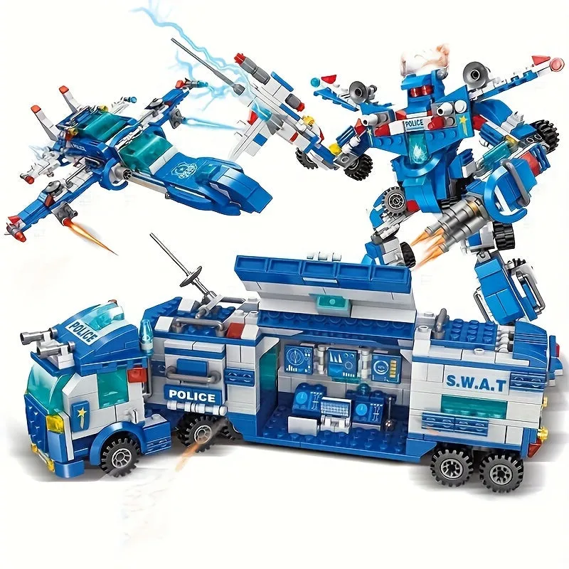City Police Adventure Building Blocks Set