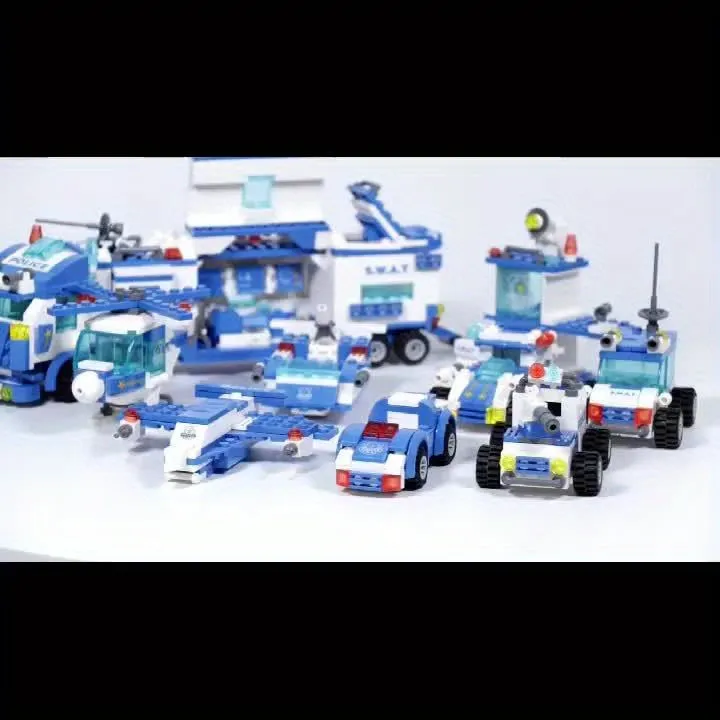City Police Adventure Building Blocks Set