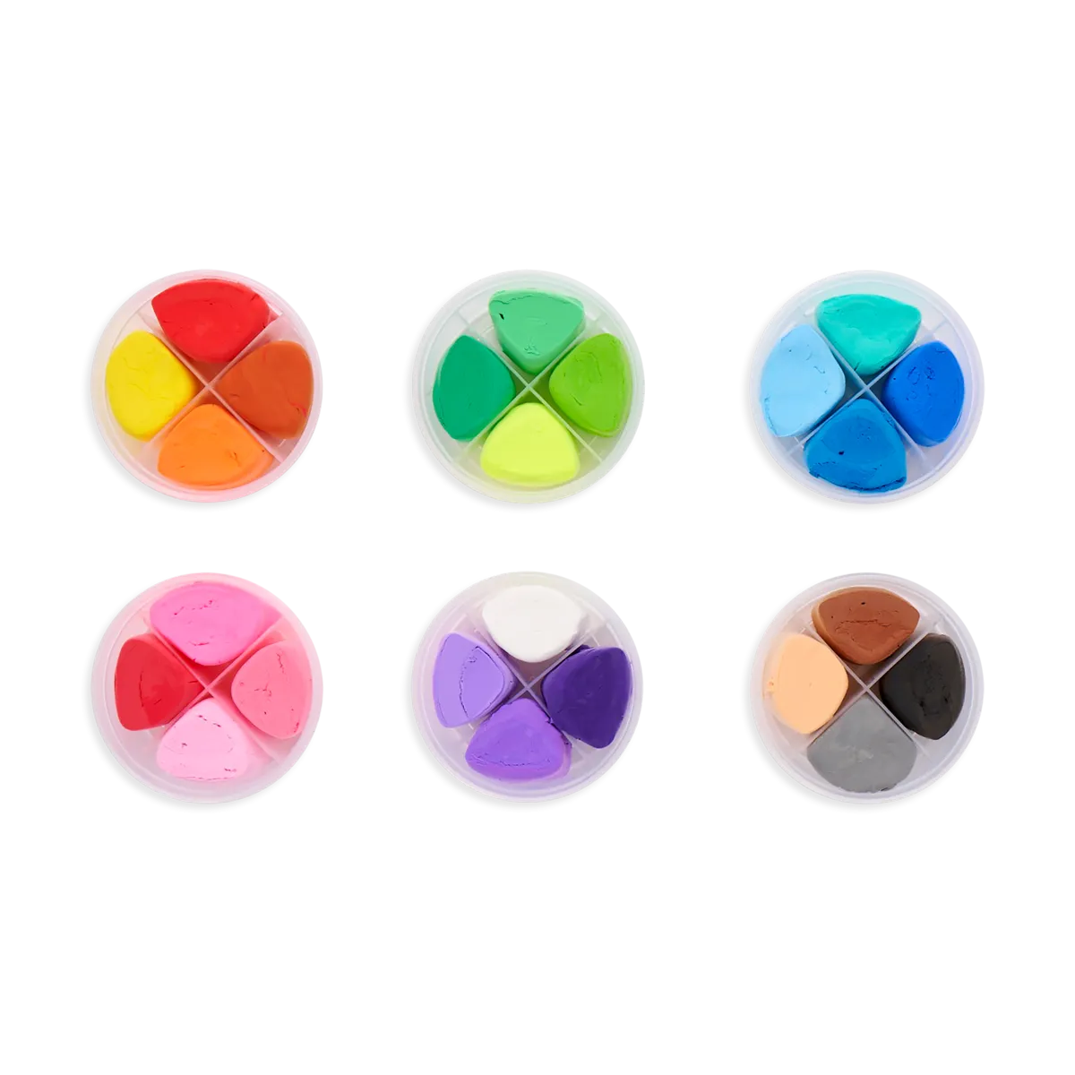 Creatibles D.I.Y. Air Dry Clay Kit - Set of 24 Colors