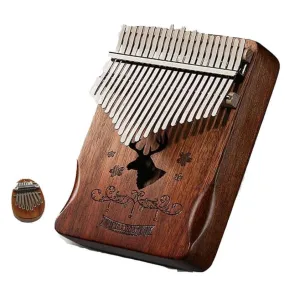 Dear Piano Kalimba 17 keys gradient color marimbas deer thumb