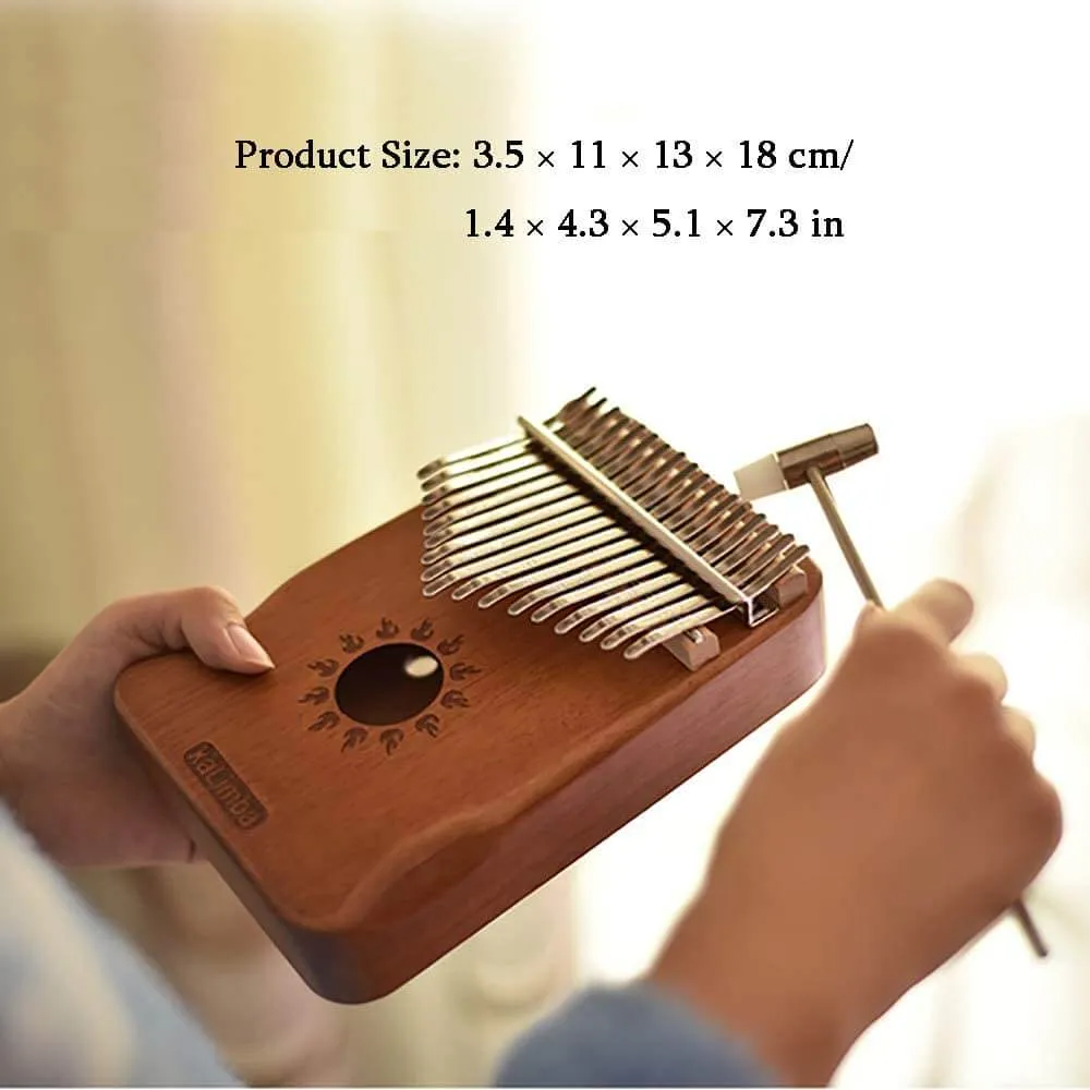 Dear Piano Kalimba 17 keys gradient color marimbas deer thumb