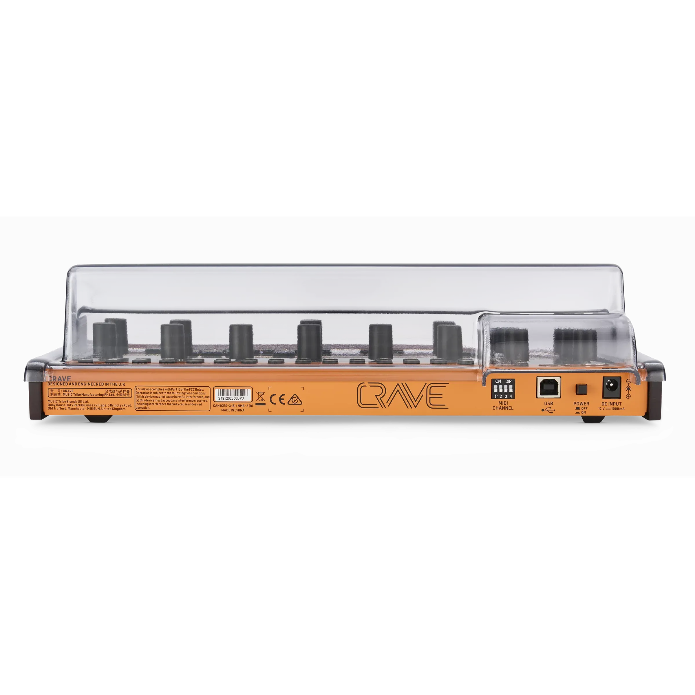 Deck Saver DS-PC-EDGECRAVE Synthesizer Dust Cover