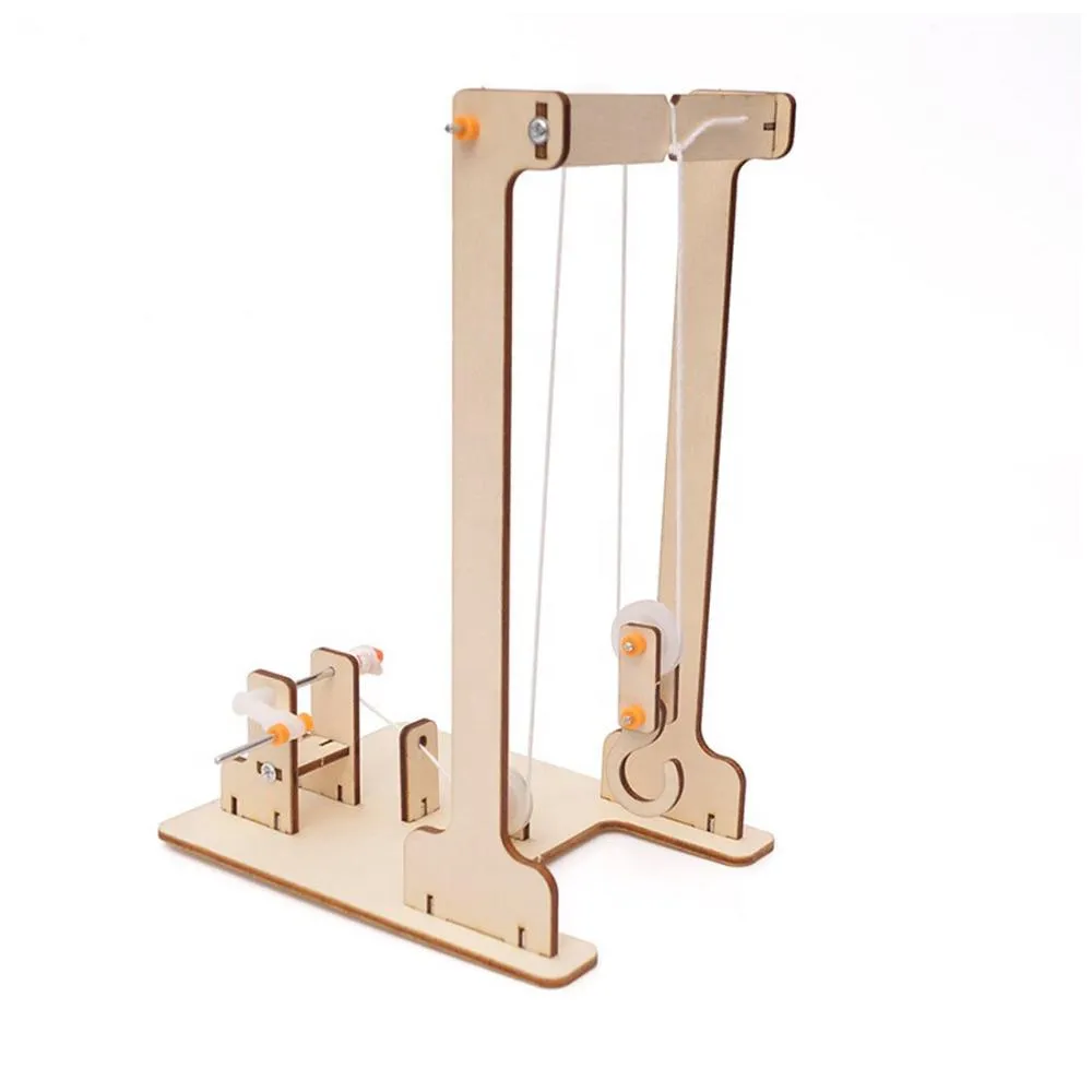 DIY Hand Operated Small Crane – Build Your Own Lift Mechanism