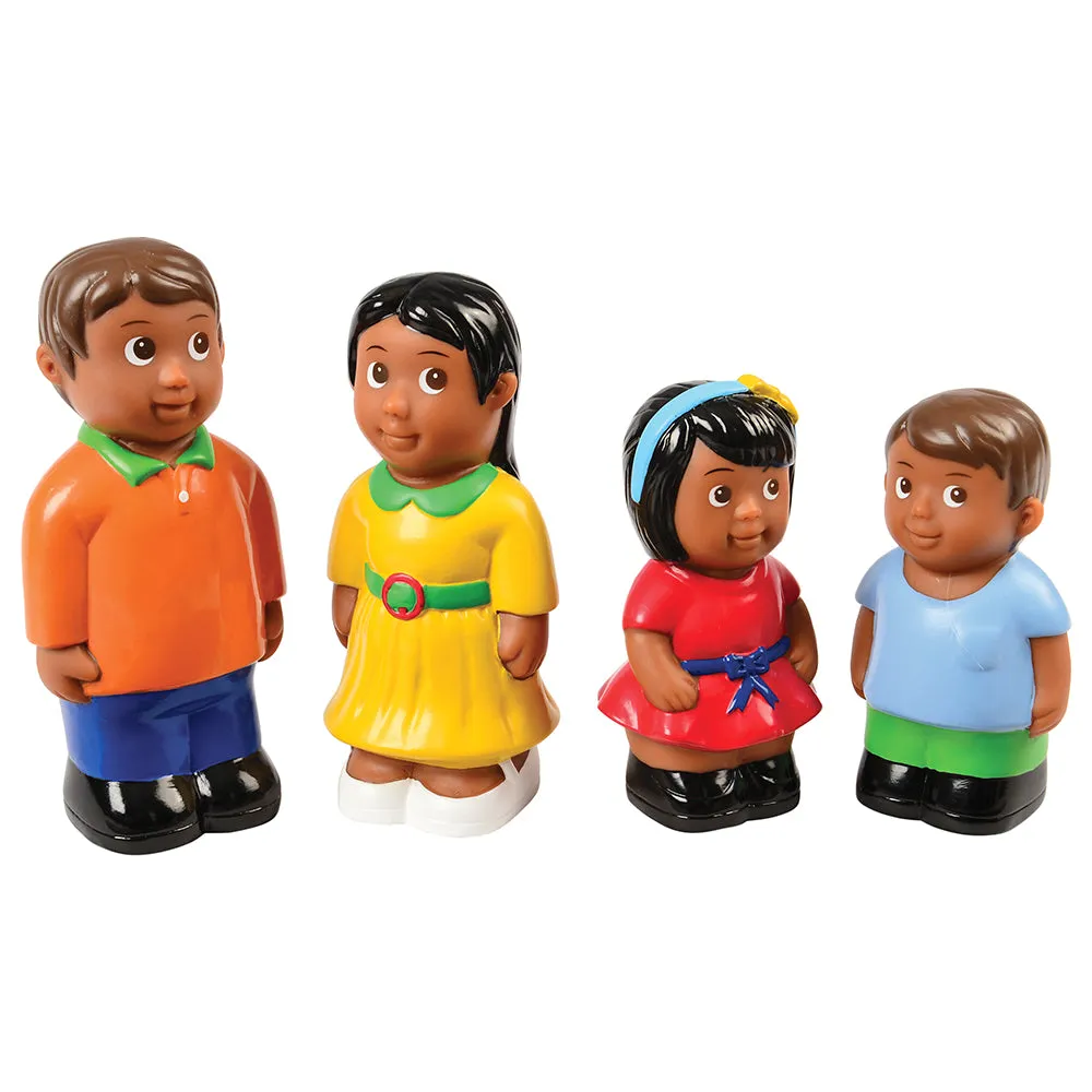 Easy Grip Family Figures | 16 Piece Multicultural Set