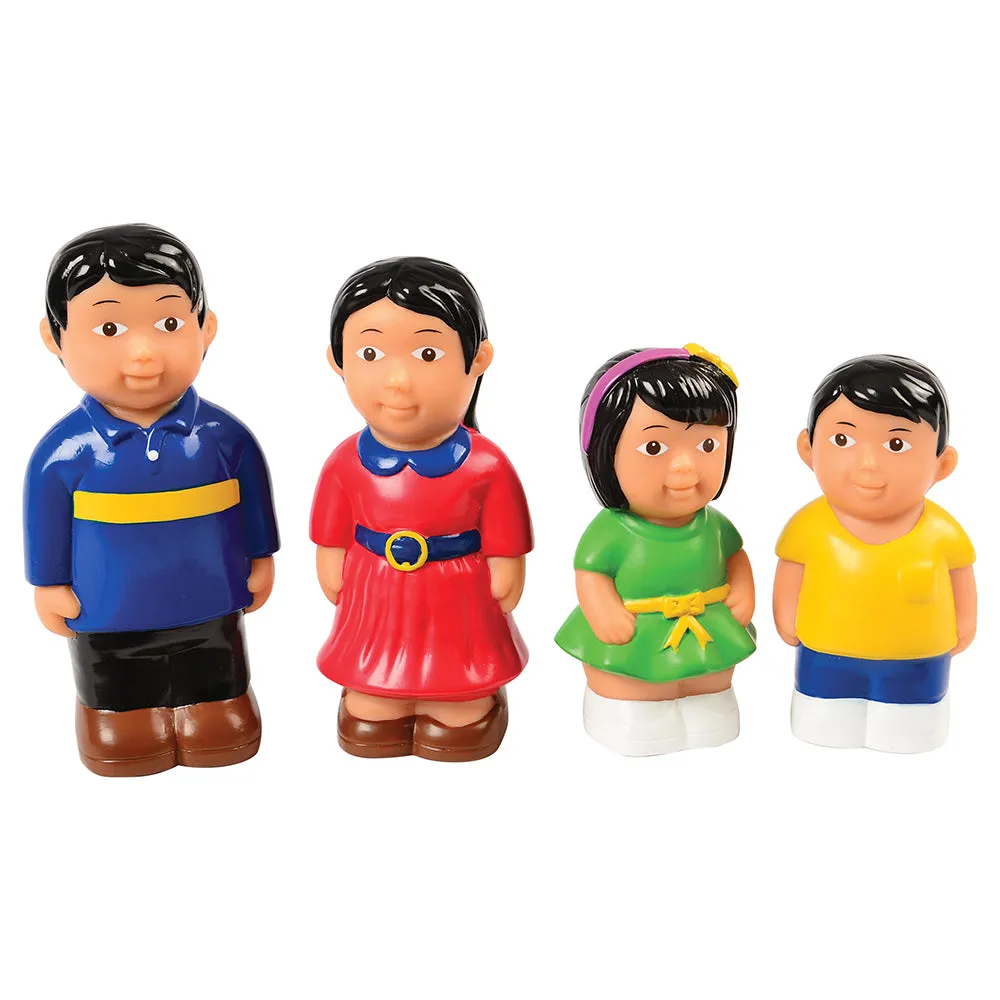 Easy Grip Family Figures | 16 Piece Multicultural Set
