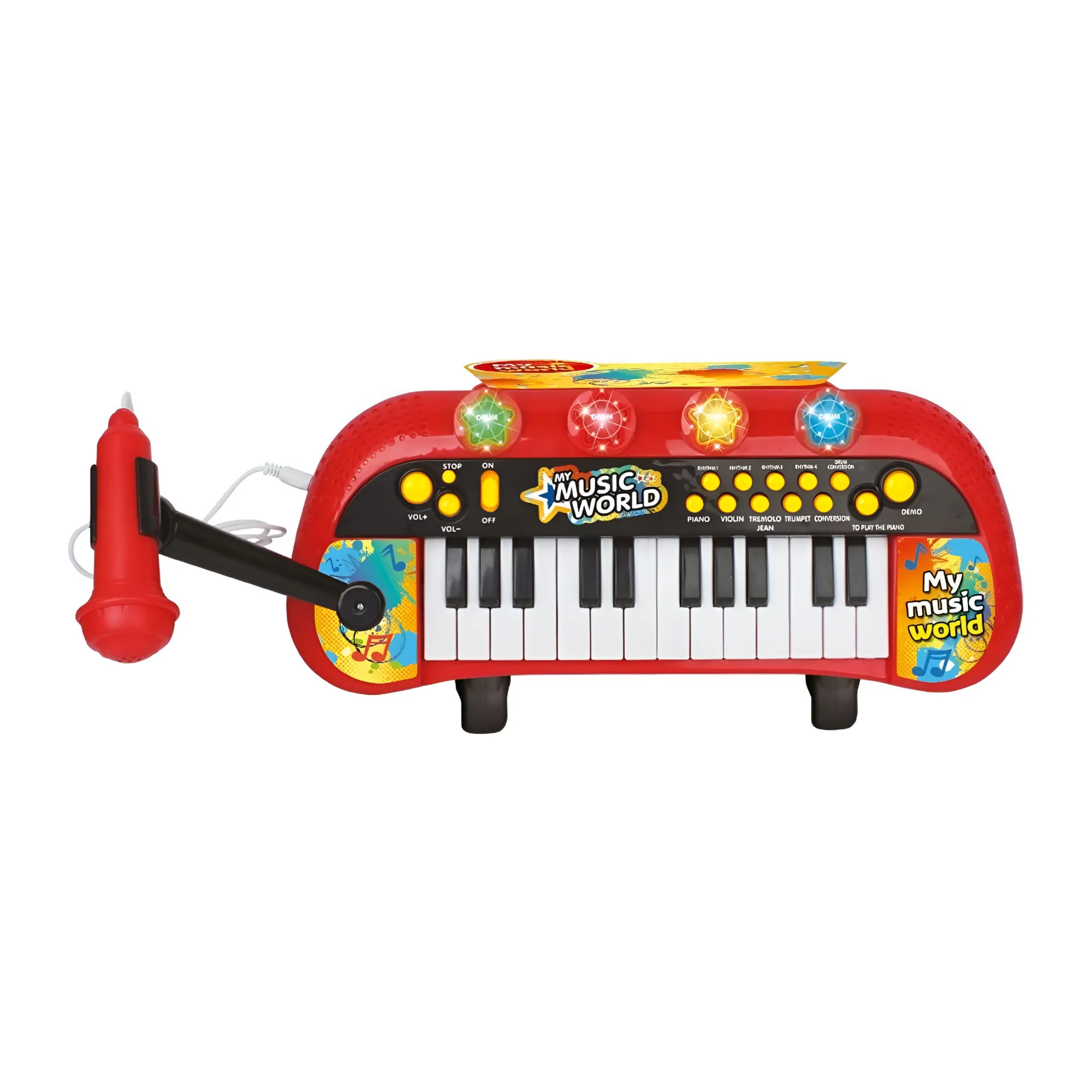 Electronic 24 Keys Piano Keyboard And Stool Set For Kids Wj-920