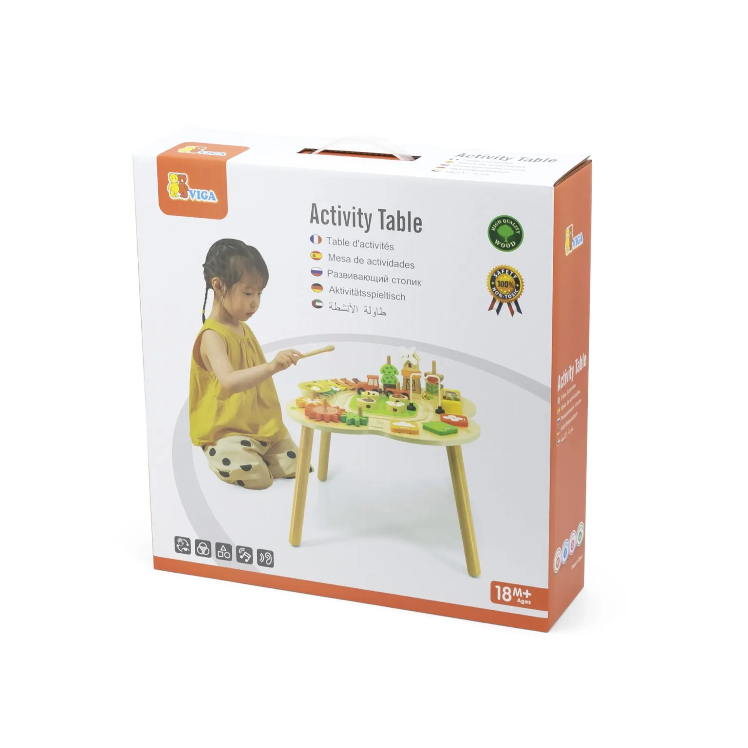 Farm-Themed Activity Table