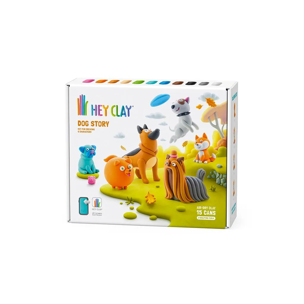 Fat Brain Toys Hey Clay Dog Story