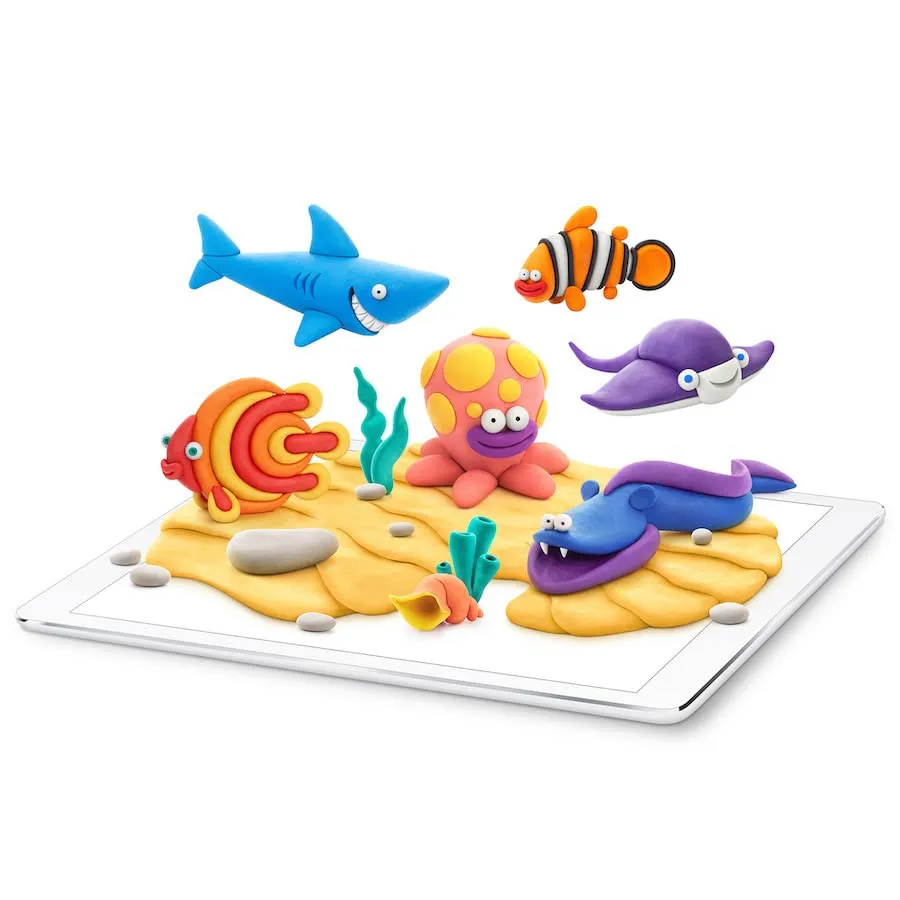 Fat Brain Toys Hey Clay Ocean