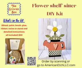 Flower Power shelf sitter