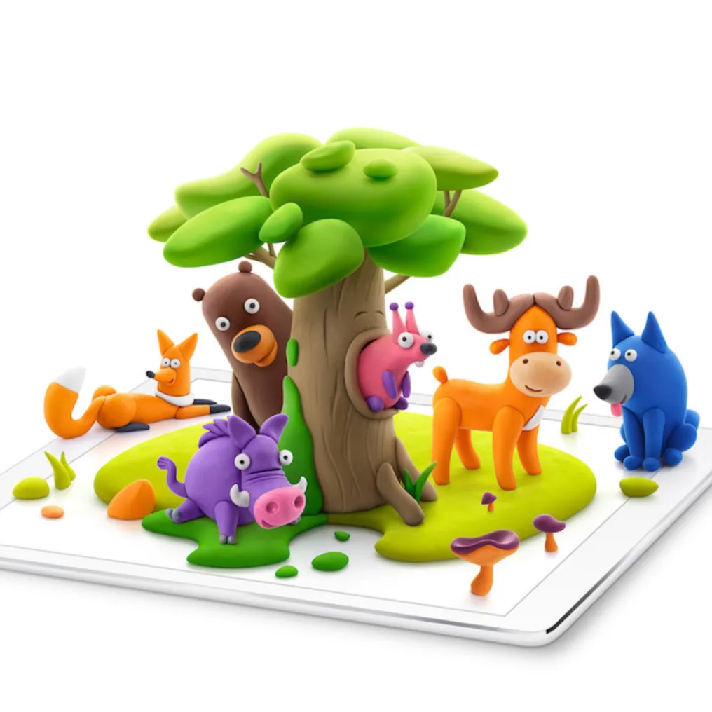 Forest Animals Hey Clay
