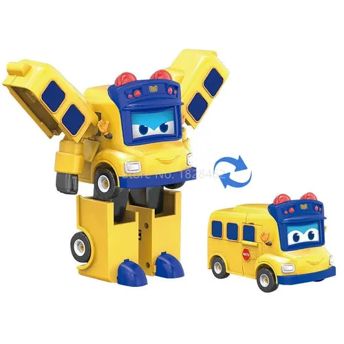 GGBOND Gogo Bus Transforming Action Figures - Fun & Creative Playtime