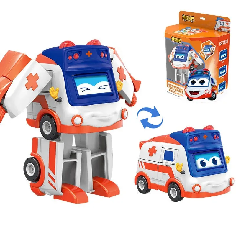 GGBOND Gogo Bus Transforming Action Figures - Fun & Creative Playtime