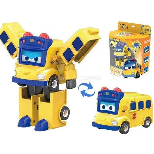GGBOND Gogo Bus Transforming Action Figures - Fun & Creative Playtime