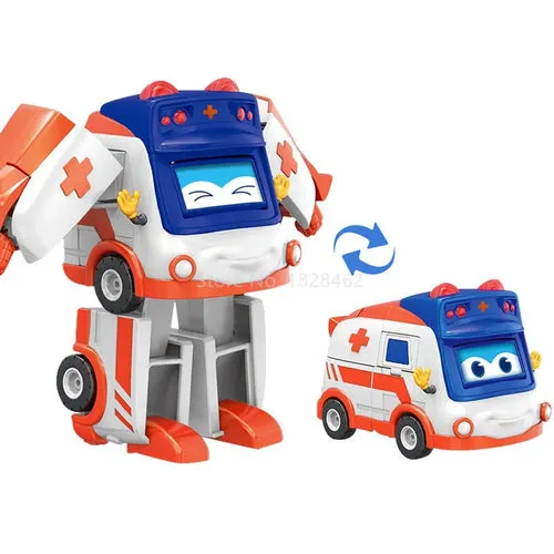 GGBOND Gogo Bus Transforming Action Figures - Fun & Creative Playtime