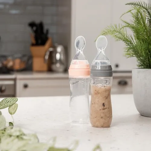 Haakaa - Silicone Feeding Spoon Dispensing Bottle