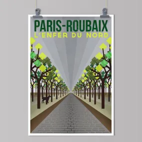 HMC Art Print - Paris - Roubaix