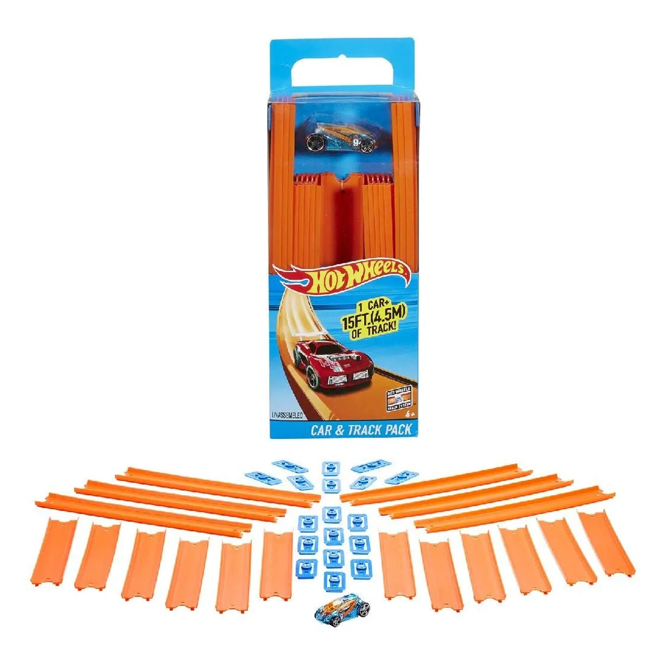 Hot Wheels Car & Track Pack