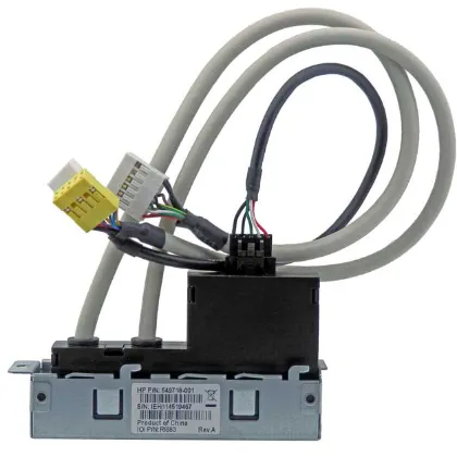 HP Front I/O Cable Assembly 6-In-1 Card Reader 649718-001