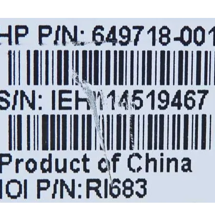 HP Front I/O Cable Assembly 6-In-1 Card Reader 649718-001
