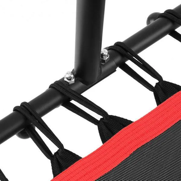 Indoor/Outdoor Trampoline with Adjustable Handle Bar
